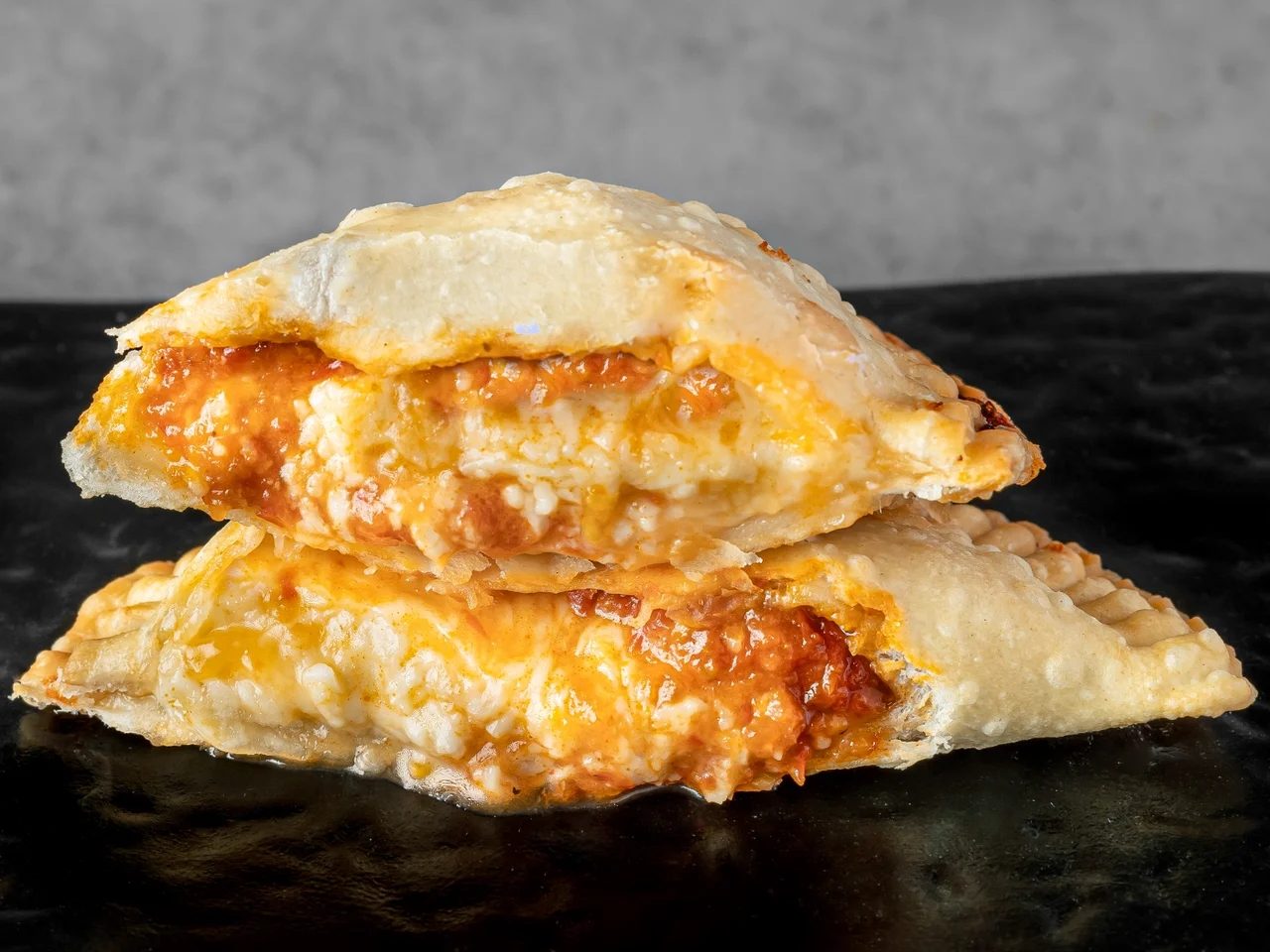 Pepperoni Pizza Empanada.
