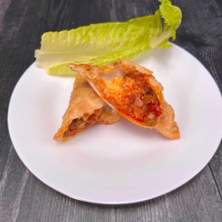 Shrimp And Peppers Empanada