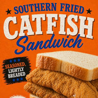 Southern Fried Catfish Sandwich