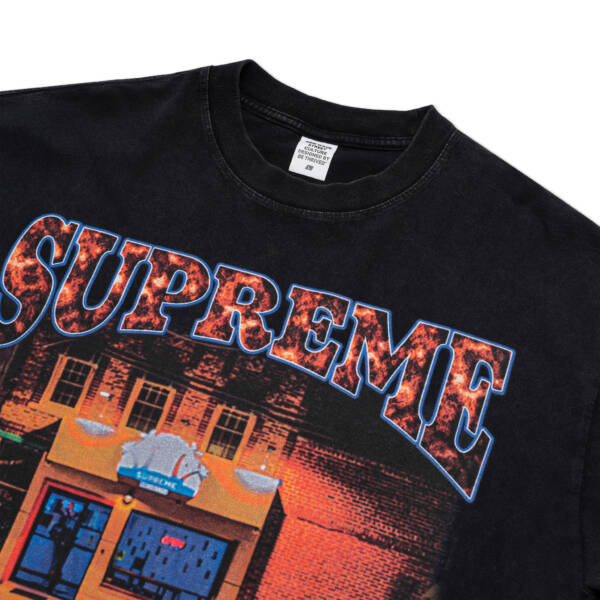 Supreme T Shirt - Black - Image 3