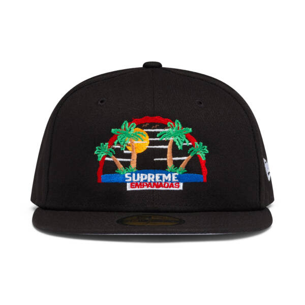 Supreme Fitted Hat - Black - Image 2